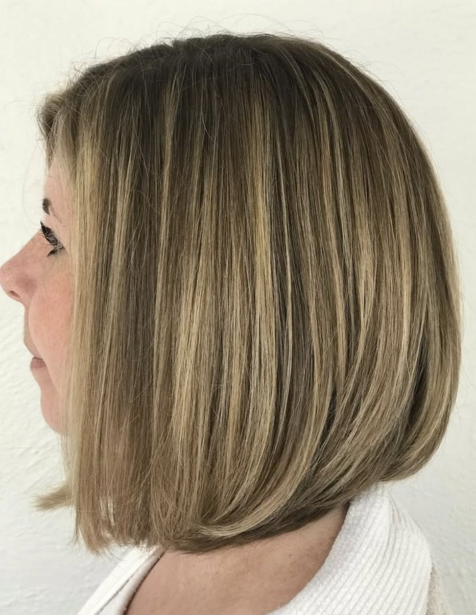 Bronde bob at Elevate Salon + Spa, Charlottesville VA