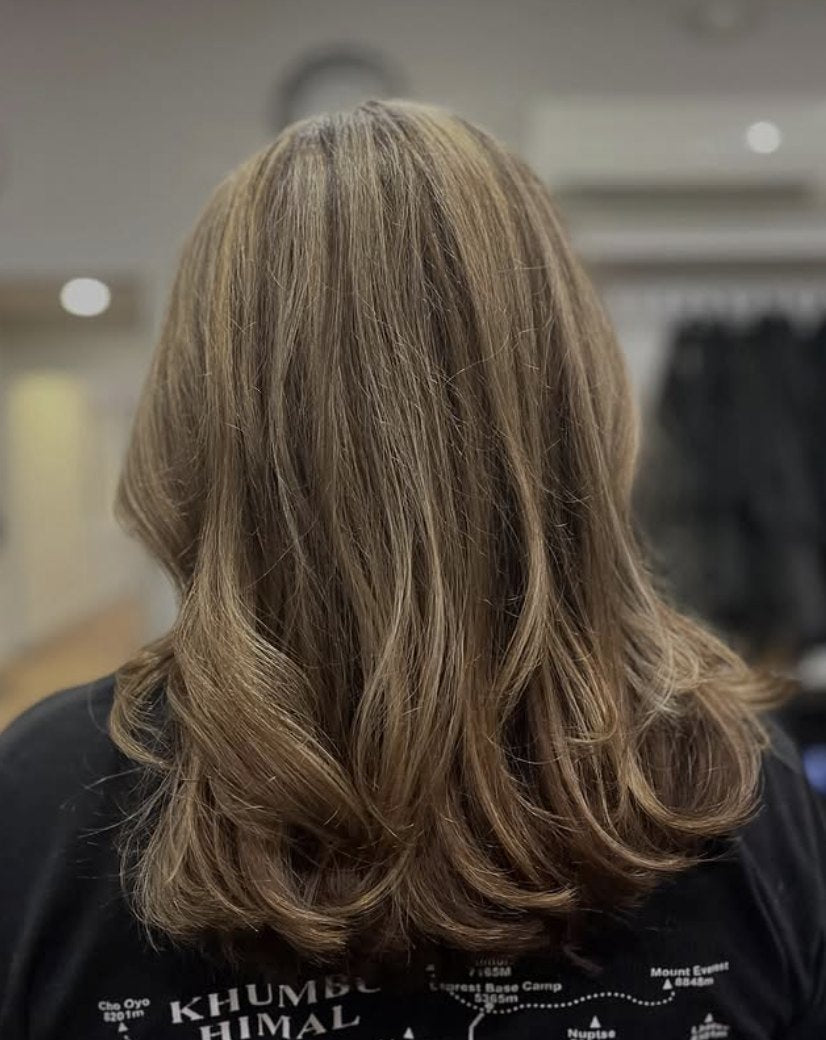 Bronde layers at Elevate Salon + Spa, Charlottesville VA