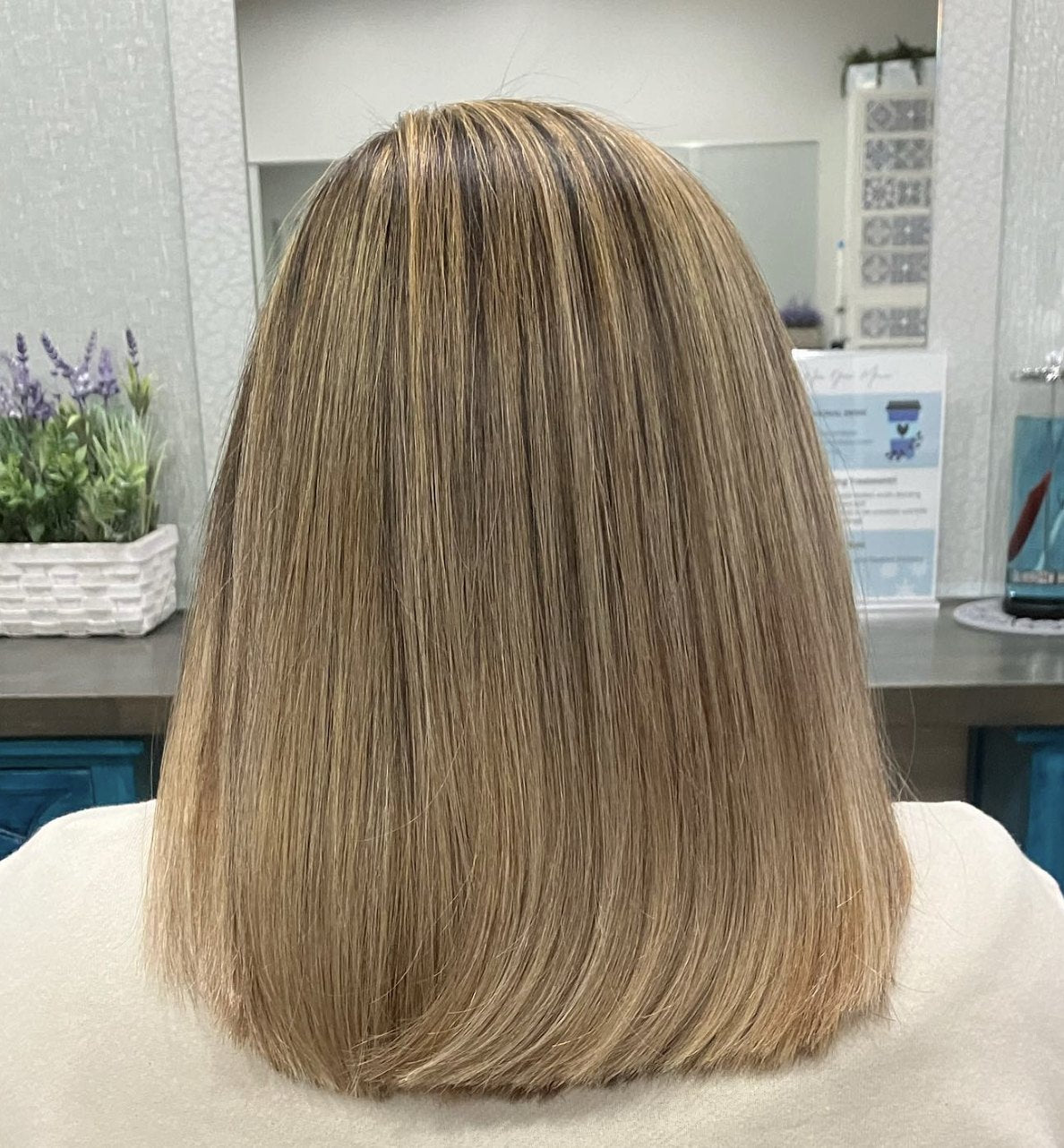 Bronde lob at Elevate Salon + Spa, Charlottesville VA