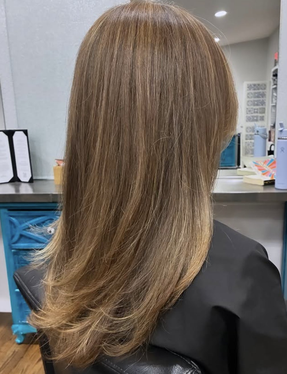 Caramel layers at Elevate Salon + Spa, Charlottesville VA