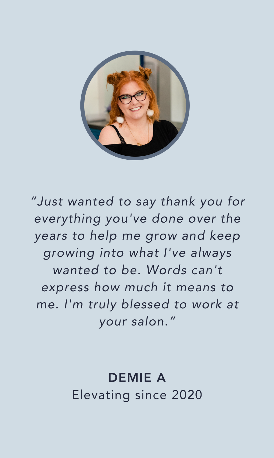 Team quote from Demie A