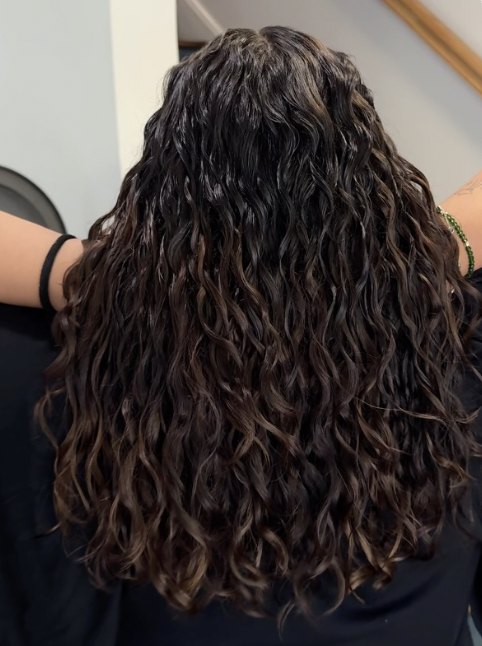 Defined curls at Elevate Salon + Spa, Charlottesville VA