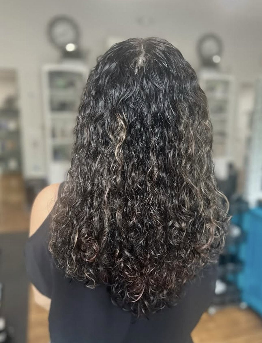 Defined curls at Elevate Salon + Spa, Charlottesville VA