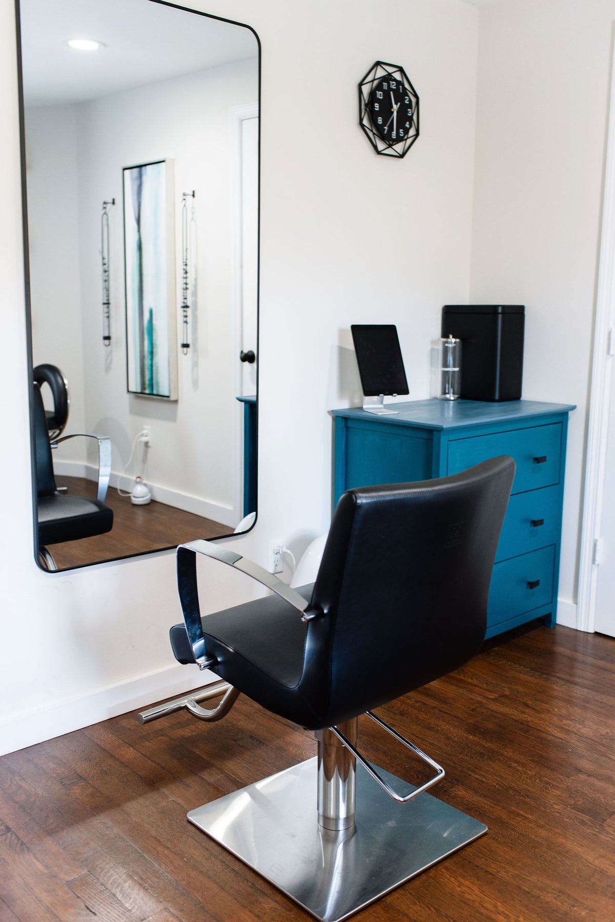 Private styling suite at Elevate Salon + Spa, Charlottesville VA