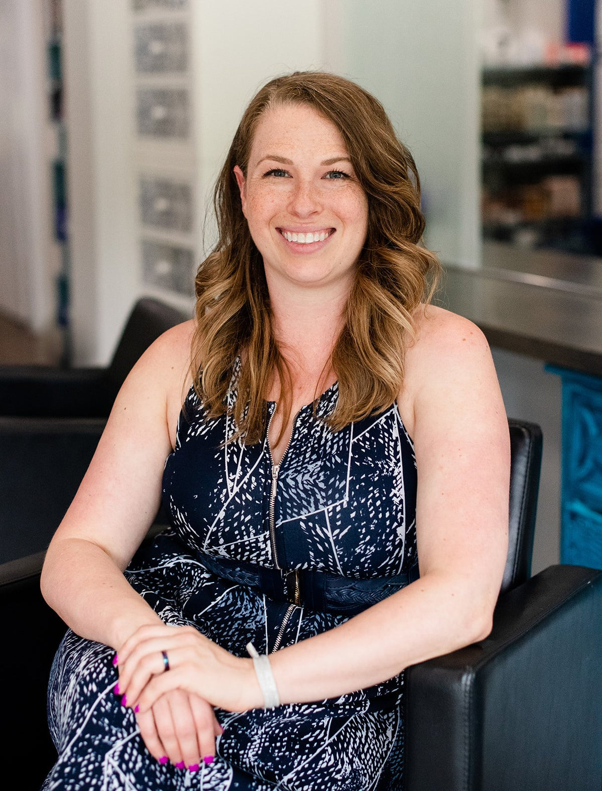 Stylist portrait at Elevate Salon + Spa, Charlottesville VA
