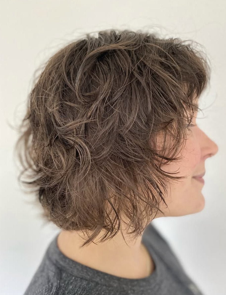 Textured shag at Elevate Salon + Spa, Charlottesville VA